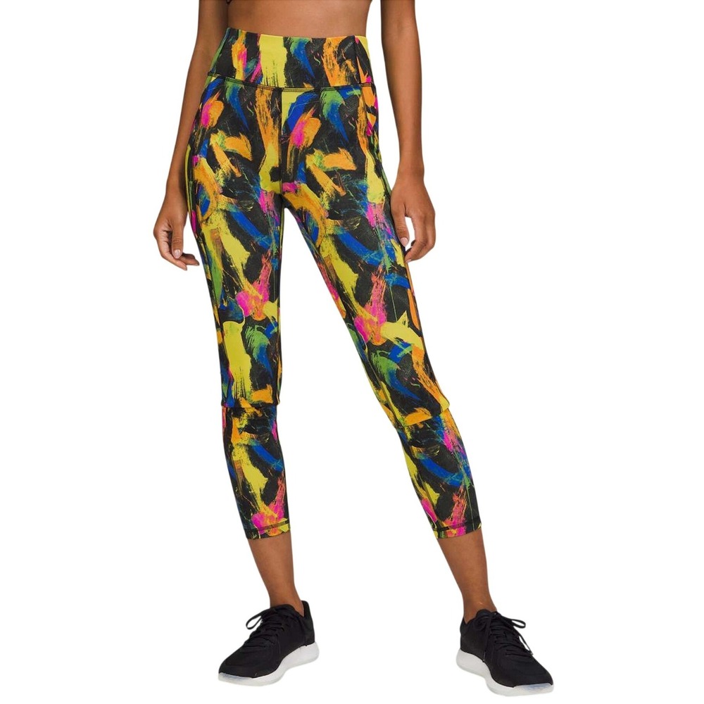 Lululemon Align High-Rise Legging Hyper Flow Abstract Yoga SIZE 0